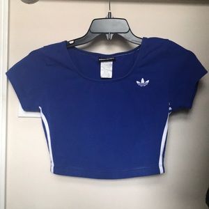 VINTAGE Adidas Crop Top